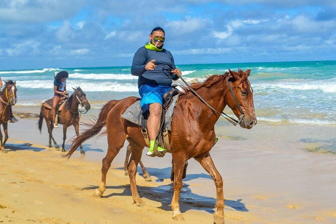 beach-sunset-on-horse-riding-in-punta-canaprivate-option