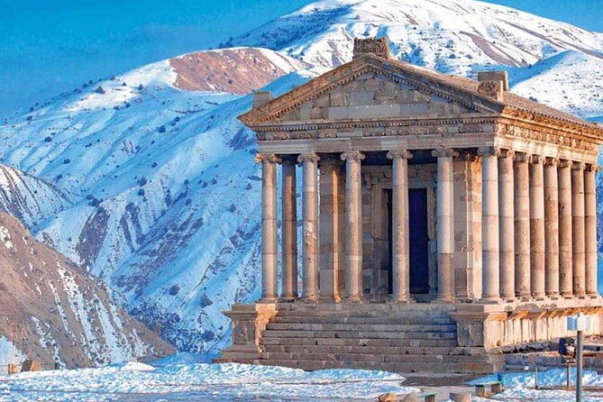 charents-arch-garni-symphony-of-stones-geghard-lake-sevan