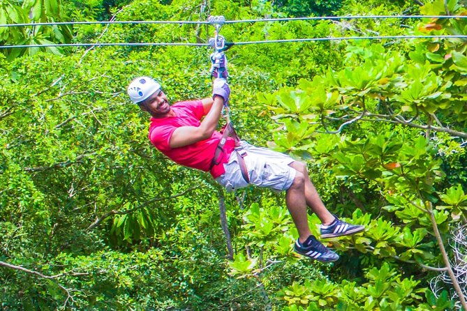 dunns-river-falls-climb-plus-ziplines-atv-horse-ride-swim-from-montego-bay