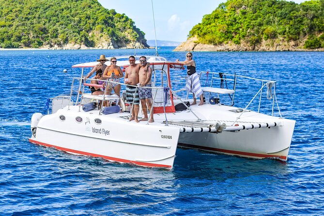 full-or-half-day-private-power-catamaran-usvi-beach-and-snorkel