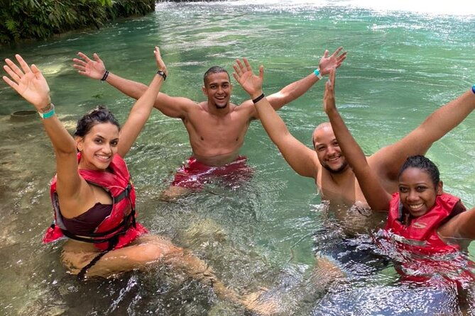 green-grotto-caves-and-dunns-river-falls-combine-tour-from-montego-bay