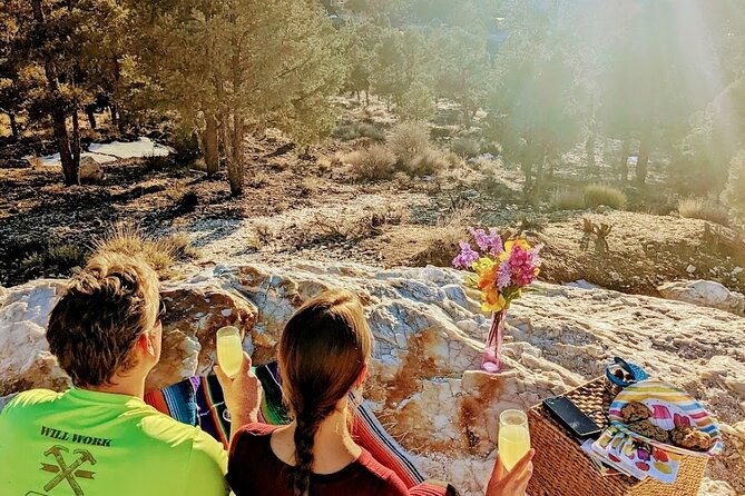 guided-hiking-tour-in-big-bear-with-sunset-champagne-toast-on-private-dock