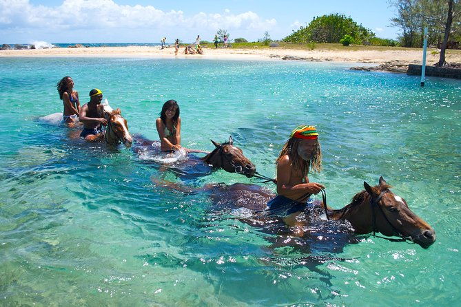 horseback-ride-n-swim-and-green-grotto-adventure-tour-from-falmouth