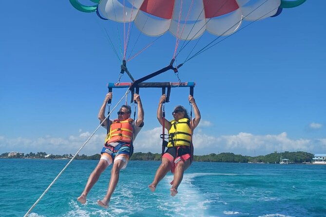 parasailing-above-the-caribbean-sea