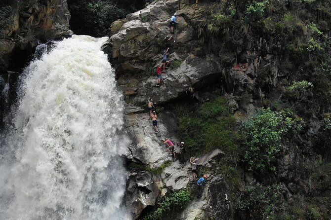 powerful-via-ferrata-epic-zipline-giant-waterfall-private-tour