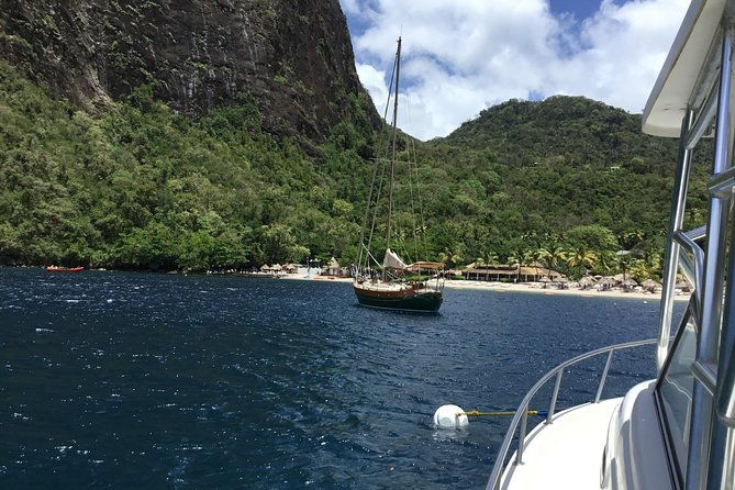private-boat-to-soufriere-west-coast-for-swimming-snorkeling-beach-relaxation