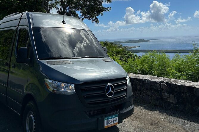 private-st-thomas-one-way-luxury-mercedes-van-limousine-service