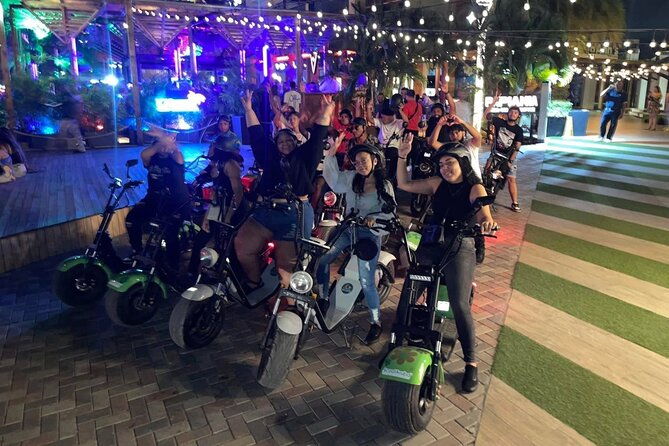 sunset-night-island-tour-in-aruba-on-electric-scooter