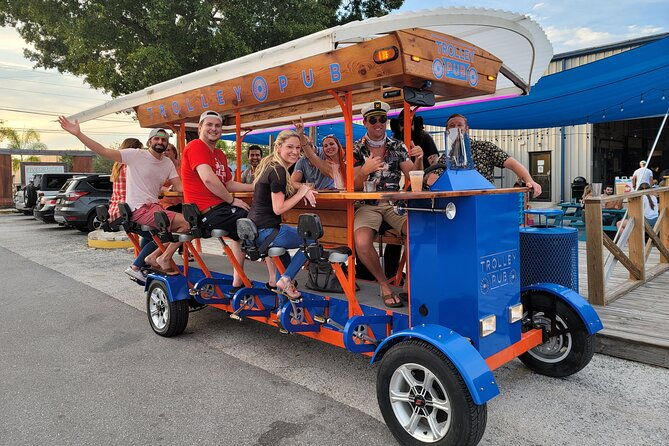 trolley-pub-party-bike-through-st-pete-with-barmural-stops