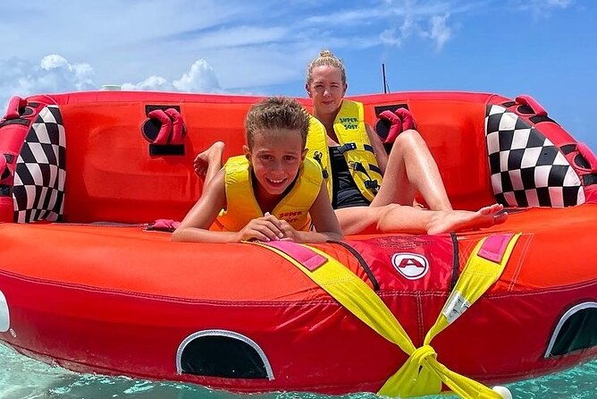 tubing-on-grace-bay-beach-turks-and-caicos-islands
