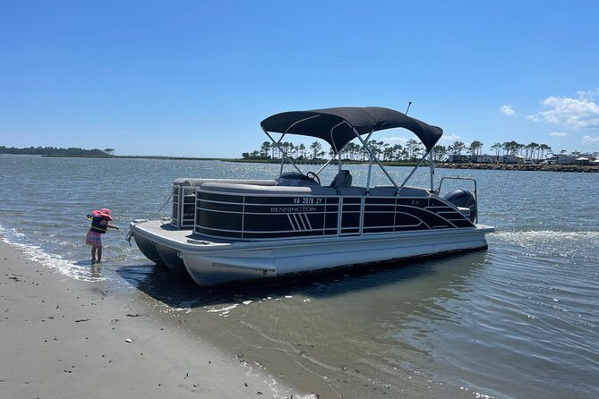 water-taxi-to-private-secluded-beach-around-chincoteague