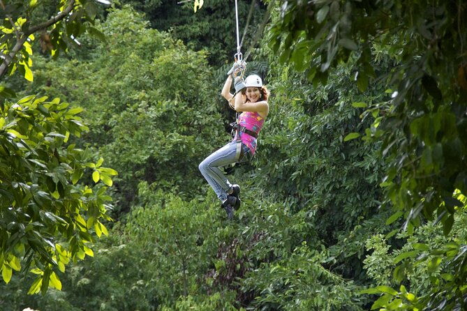 zipline-canopy-dunns-river-falls-guided-tour-with-admission-from-falmouth