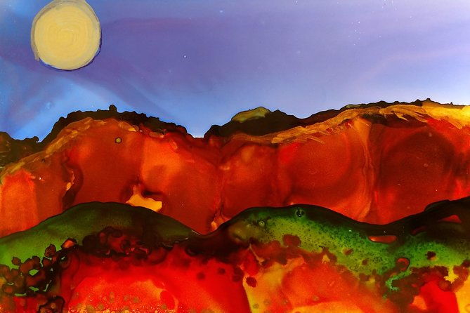 alcohol-ink-landscape-art-class-in-estes-park