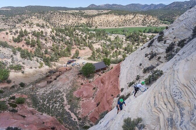 east-zion-via-ferrata-rappelling-experience-1-hr-2