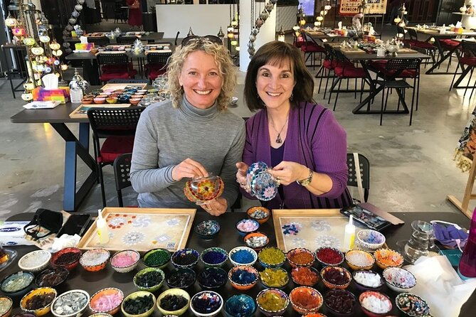 mosaic-art-classes-orange-county-turkish-lamp-workshop