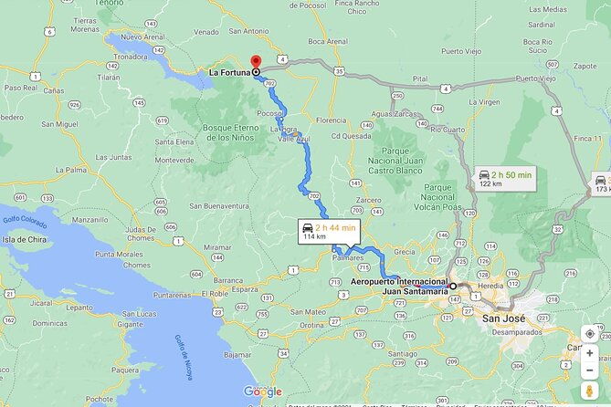 private-shuttle-from-san-jose-intl-airport-to-la-fortuna