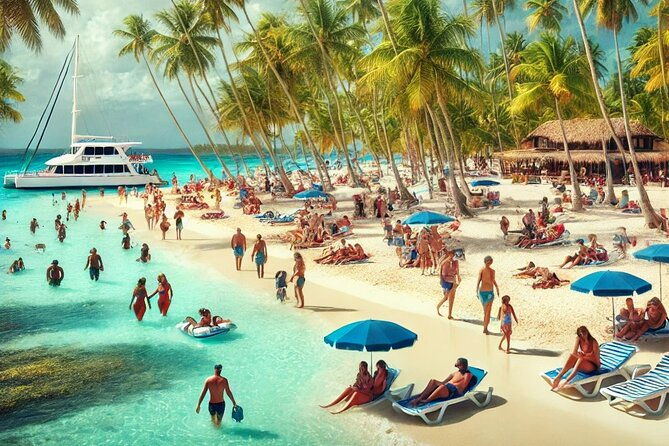 punta-cana-saona-island-catamaran-open-bar-food-hotel-pickup