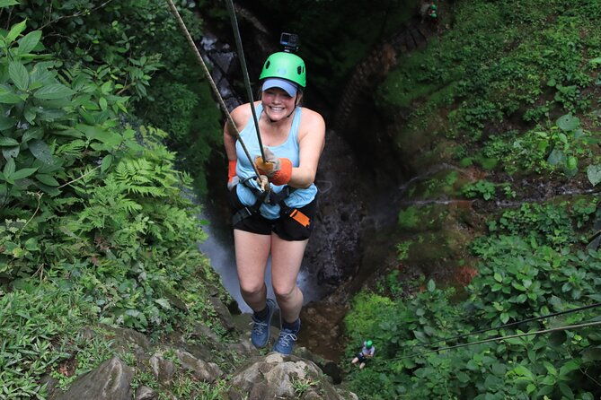 pure-trek-canyoning-volcano-hike-and-hot-springs-in-la-fortuna