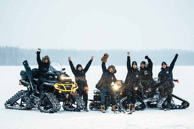 santa-village-tourlapland-cuisine-in-glass-igloosnow-scooters