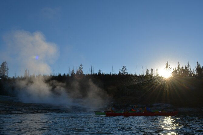 small-group-sunset-kayaking-tour-on-lake-yellowstone-2