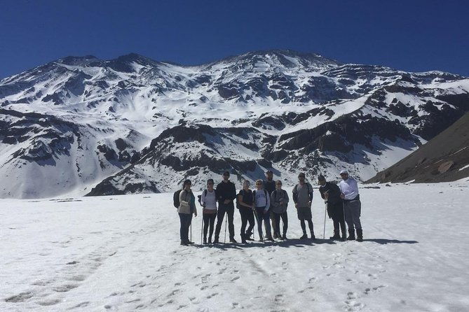 volcano-snow-hike-4k-in-cajon-del-maipo-from-santiago-private-tour