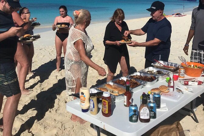 7-hour-private-catamaran-sail-snorkel-and-beach-bbq-grace-bay-providenciales