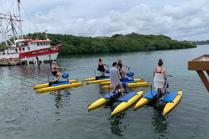 eco-friendly-hydrobike-tour-with-private-island-beach-break