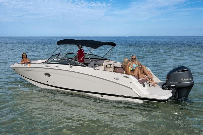 half-day-private-boating-on-premium-four-winns-clearwater-beach-2