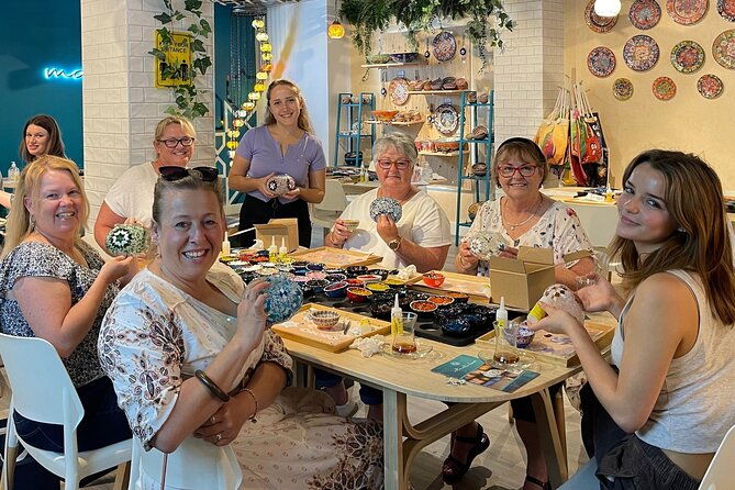 mosaic-art-classes-orange-county-turkish-lamp-workshop