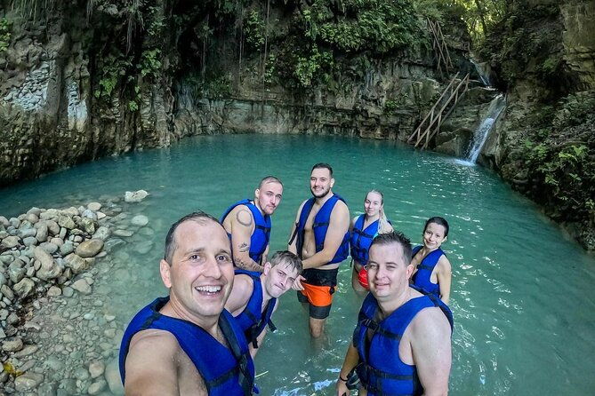 private-damajagua-7-waterfalls-local-food-taino-bay-amber-cove