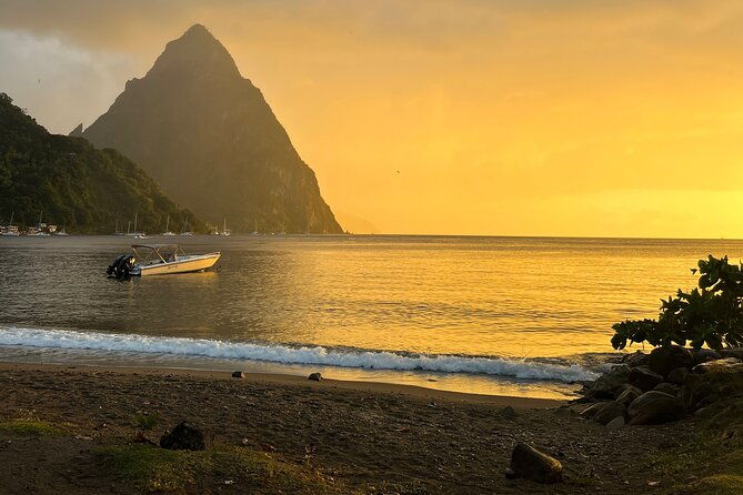 private-sunset-cruise-in-caribbean-in-st-lucia