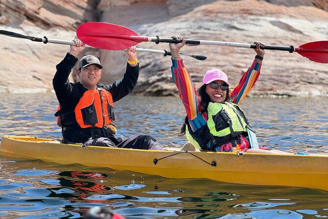 lake-powell-guided-kayak-and-water-antelope-canyon-tour