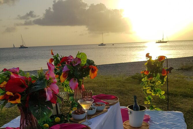saint-lucia-beachfront-sunset-picnics