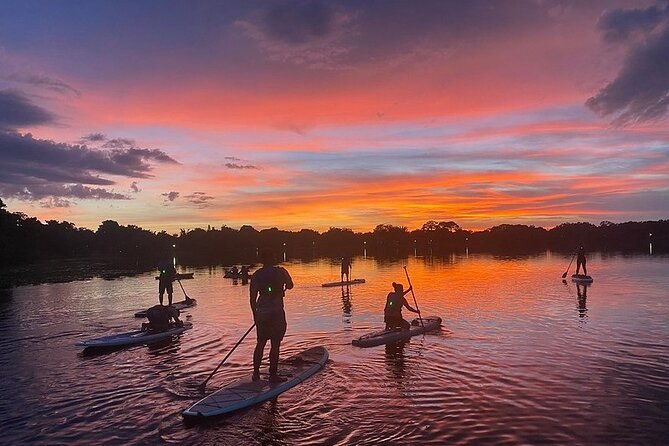 sunset-clear-kayak-or-clear-paddleboard-in-orlando