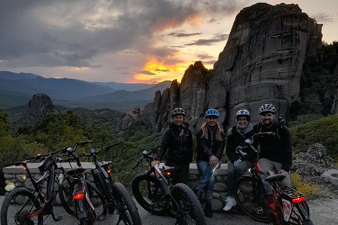 sunset-meteora-tour-on-e-bike