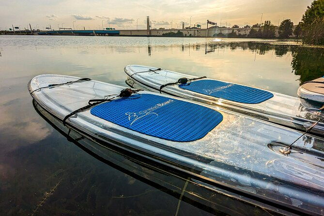 urban-clear-kayak-or-clear-paddleboard-in-paradise-morning-night