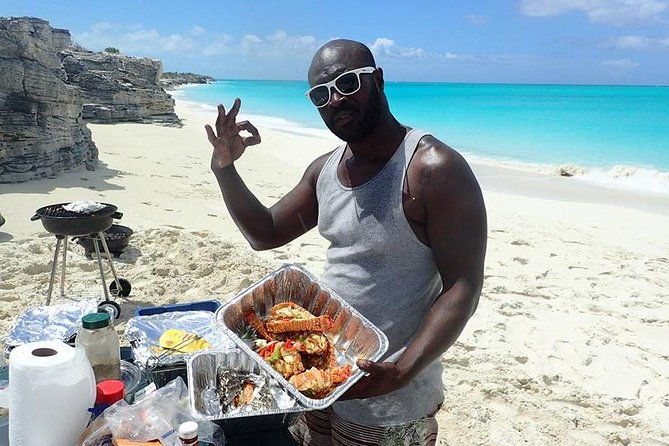 7-hour-private-catamaran-sail-snorkel-and-beach-bbq-grace-bay-providenciales