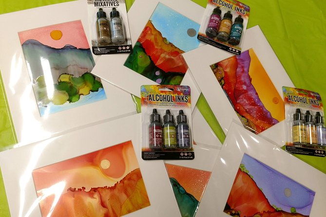 alcohol-ink-landscape-art-class-in-estes-park