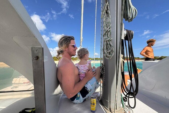 best-sailing-catamaran-beach-and-snorkel-cruise-ship-friendly