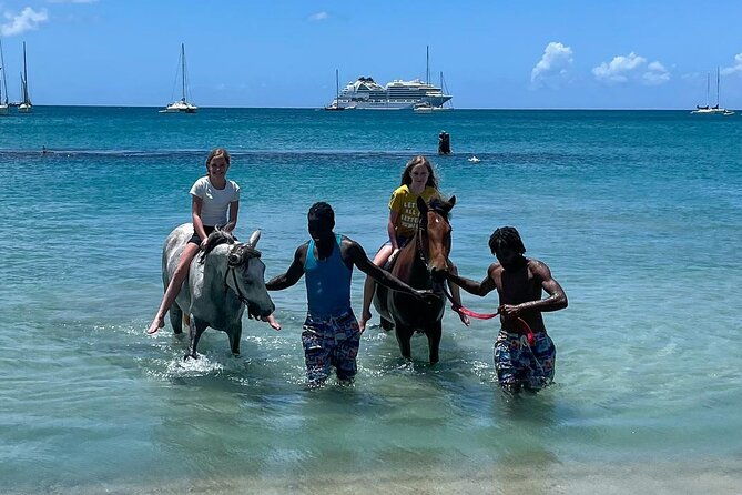 gros-islet-village-horseback-riding-run-with-dores-riding-stable