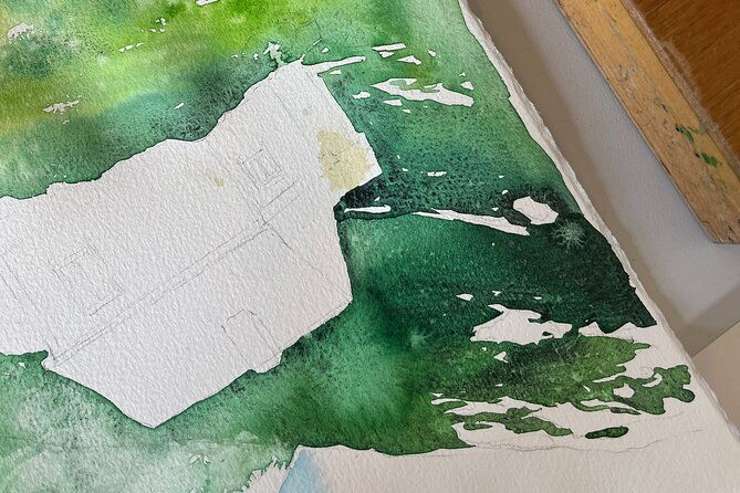 paint-norwegian-landscape-with-watercolor-in-bergen