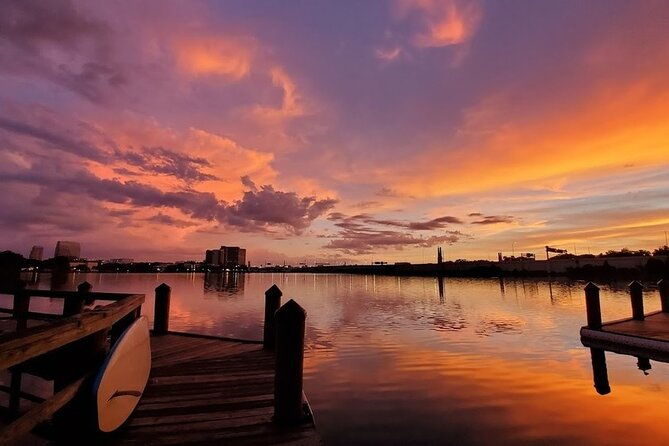 sunset-clear-kayak-or-clear-paddleboard-in-orlando