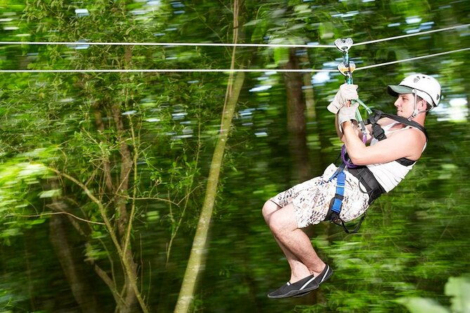 zipline-canopy-dunns-river-falls-guided-tour-with-admission-from-falmouth