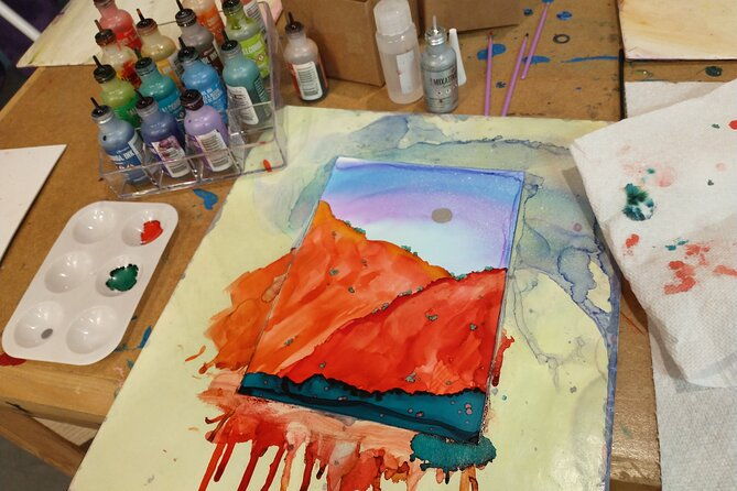 alcohol-ink-landscape-art-class-in-estes-park