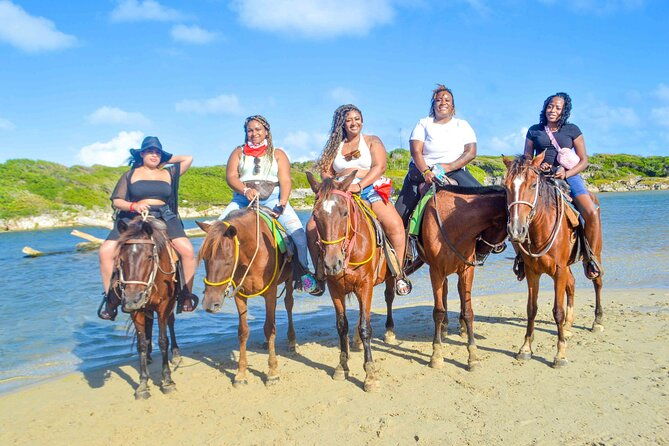beach-sunset-on-horse-riding-in-punta-canaprivate-option