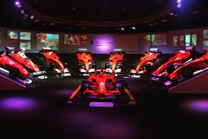blackredlambo-museumferrari-factoryferrari-museumlunchprivate-transport