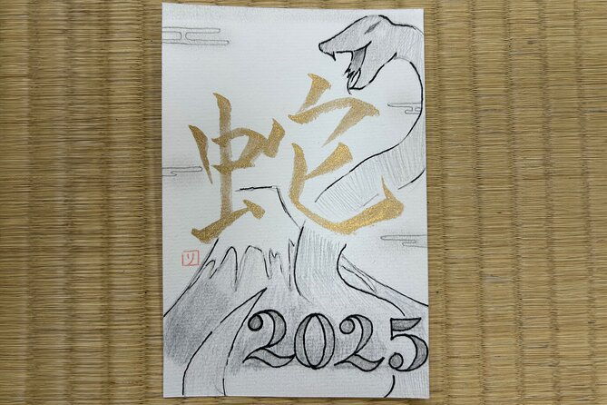 calligraphy-experience-in-setagaya-writing-on-colored-paper