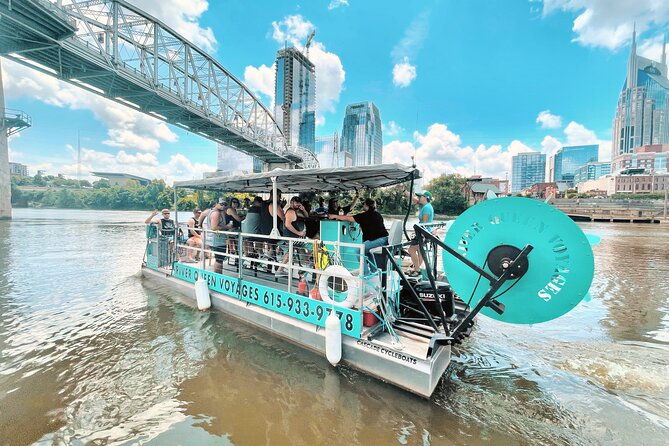 downtown-nashville-pedal-pontoon-boat-cruise-with-captain