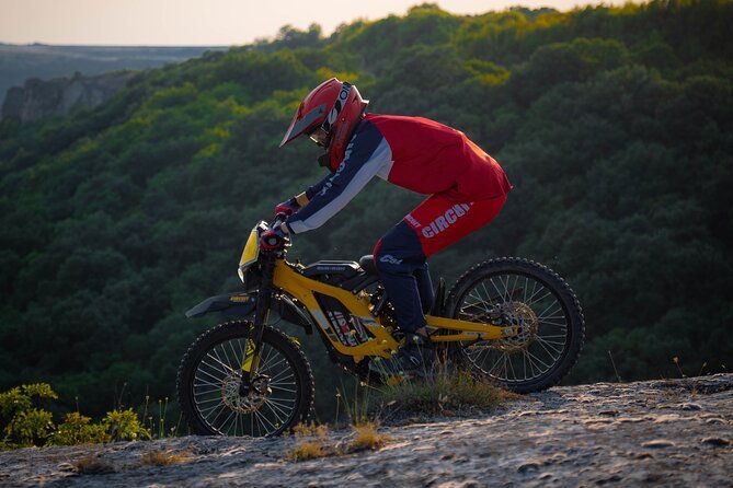 e-motorcycle-tour-in-old-rock-monastery-and-old-roman-fortress