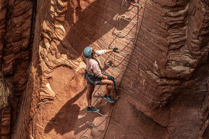 east-zion-elk-heart-cliffs-via-ferrata-and-rappelling-3hr-2